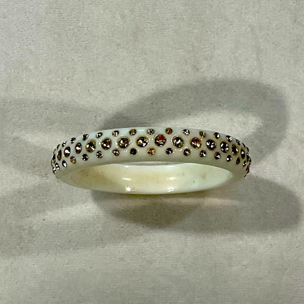 Champagne Rhinestone Bangle